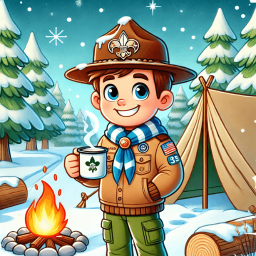 Scout winterkamperen